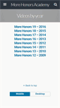 Mobile Screenshot of more-honors.org